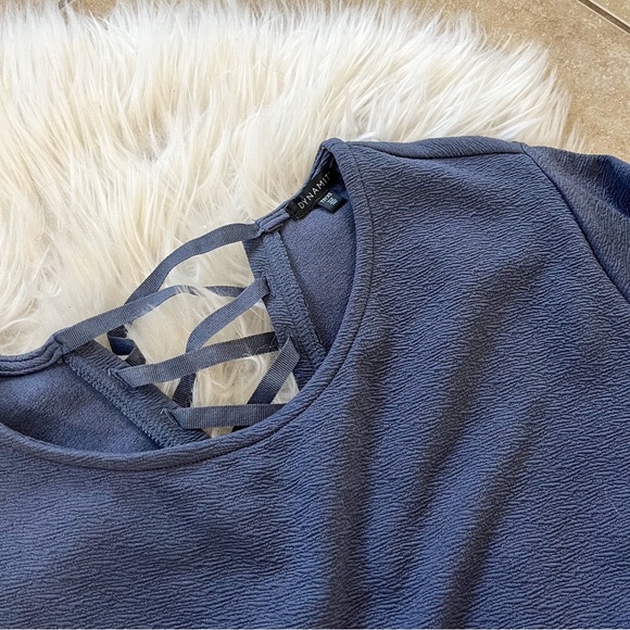 Navy Blue Blouse - Picture 3 of 6